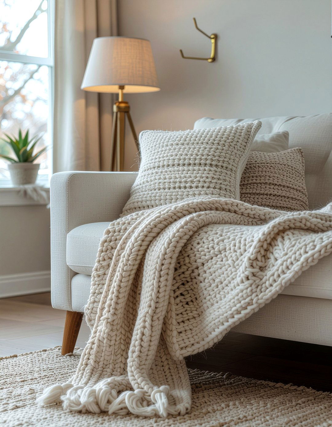 Decorative Hook - 30 command strip living room ideas