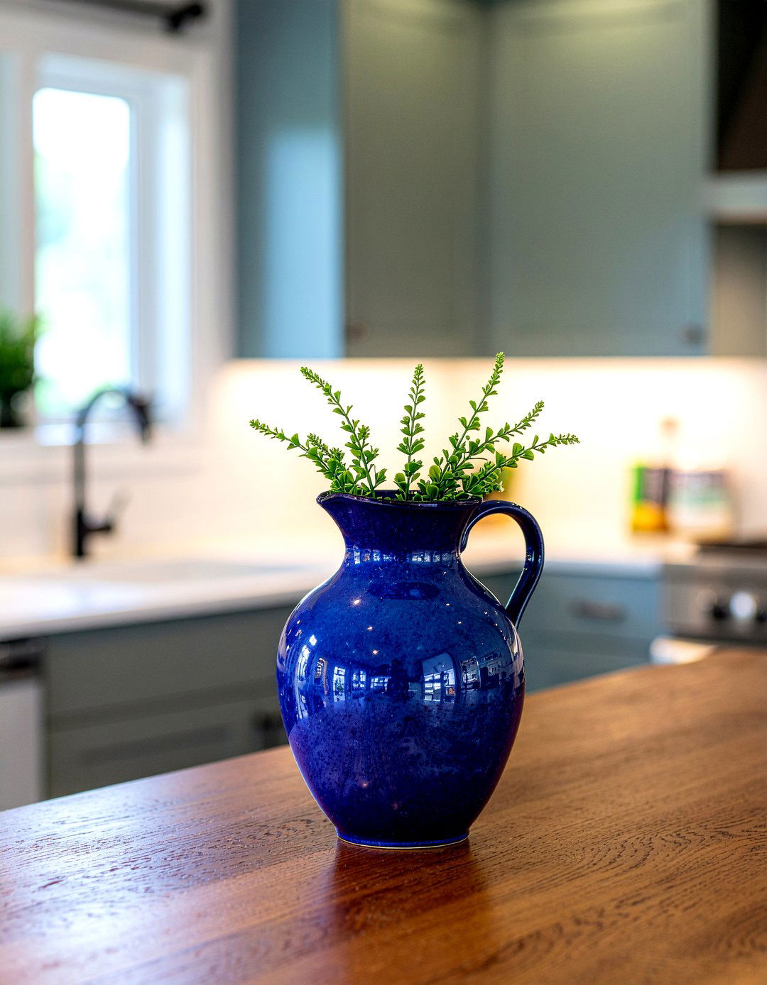 Decorative Pitcher - 30 kitchen countertop decor ideas