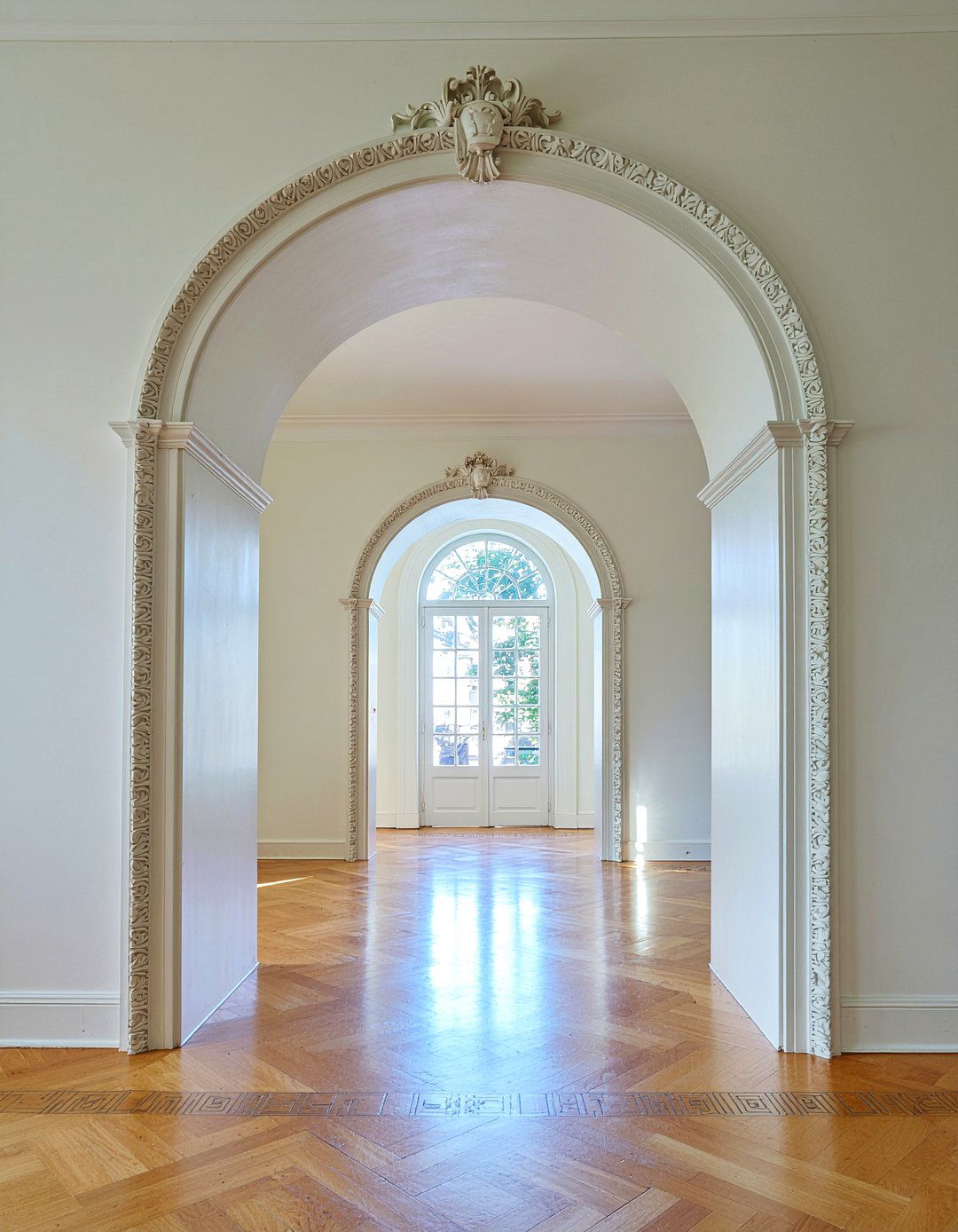 Decorative Plaster Archway - 30 living room archway ideas