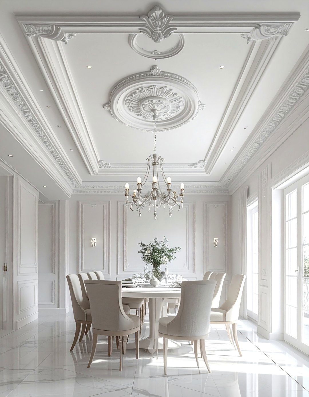 Decorative Plaster Dining Room Ceiling - 30 dining room ceiling ideas