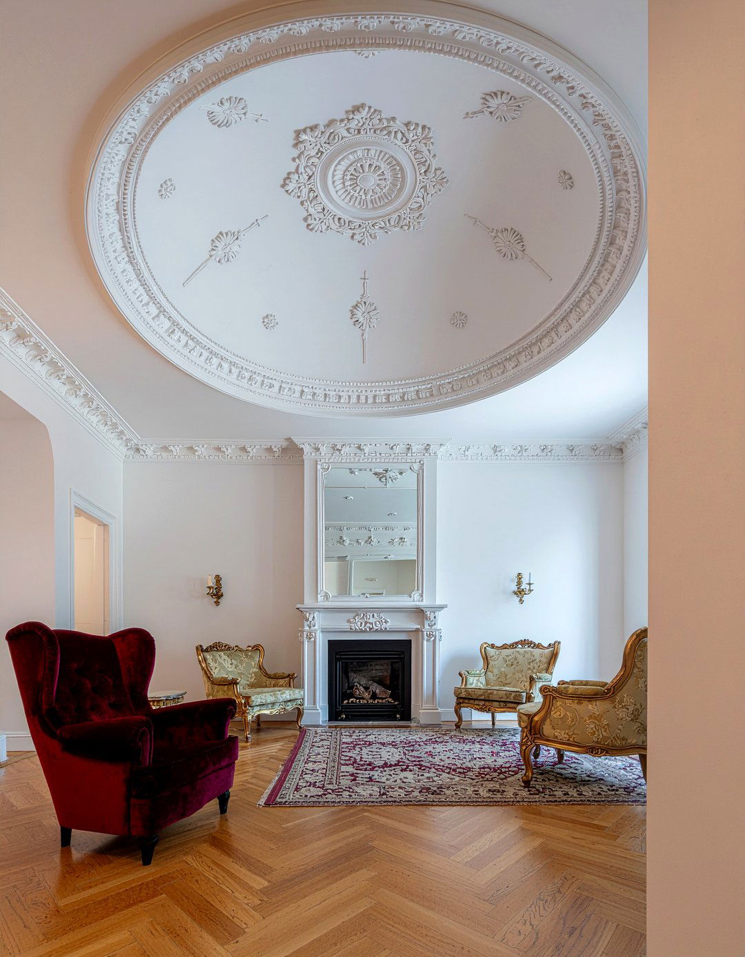 Decorative Plaster Moulding Dome - 30 living room dome ceiling ideas