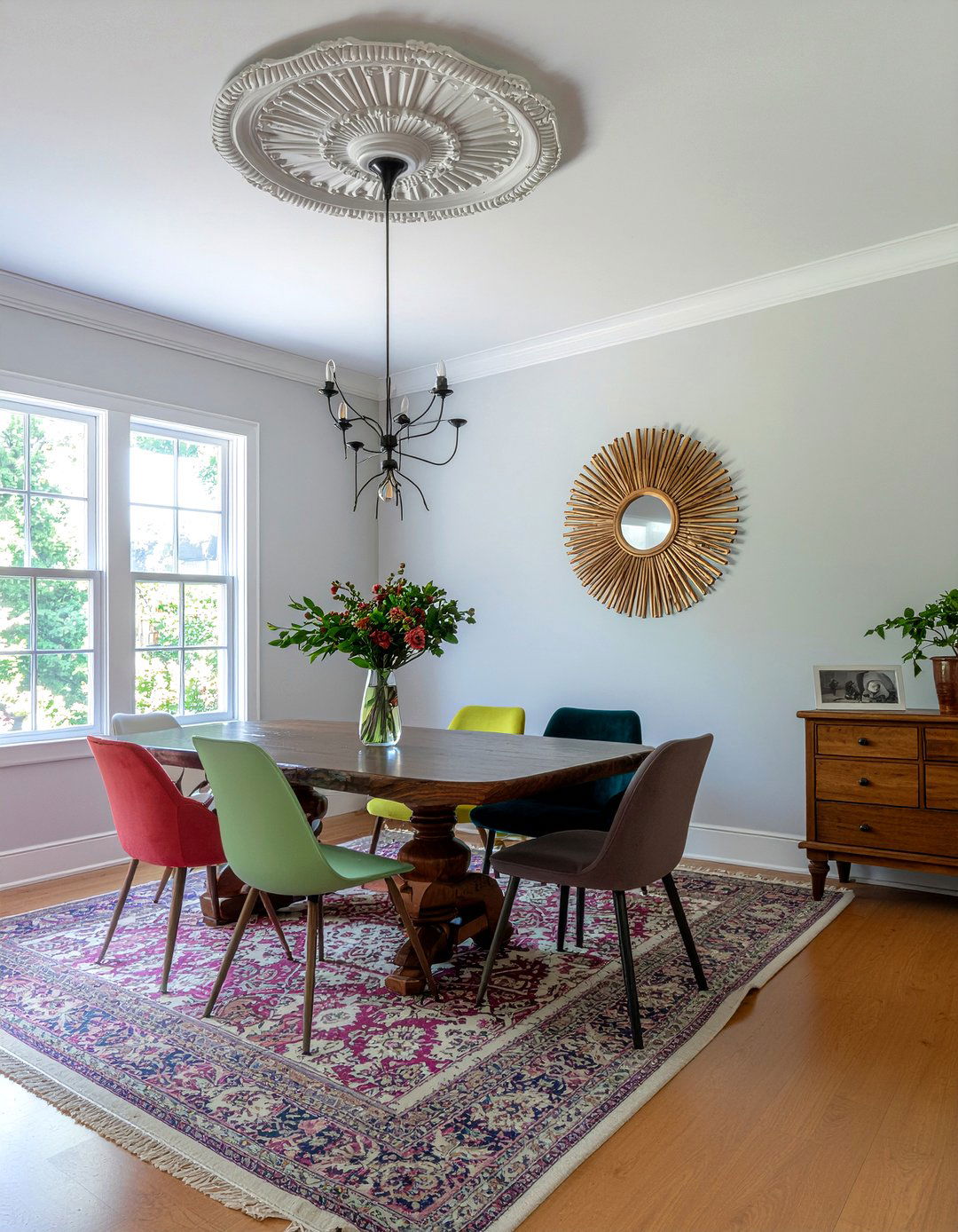 Decorative Resin Ceiling Medallion - 30 dining room ceiling medallion ideas