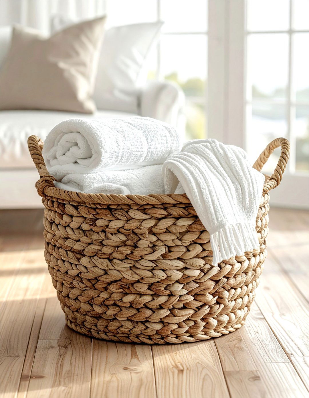 Decorative Storage Basket - 30 temporary decor ideas