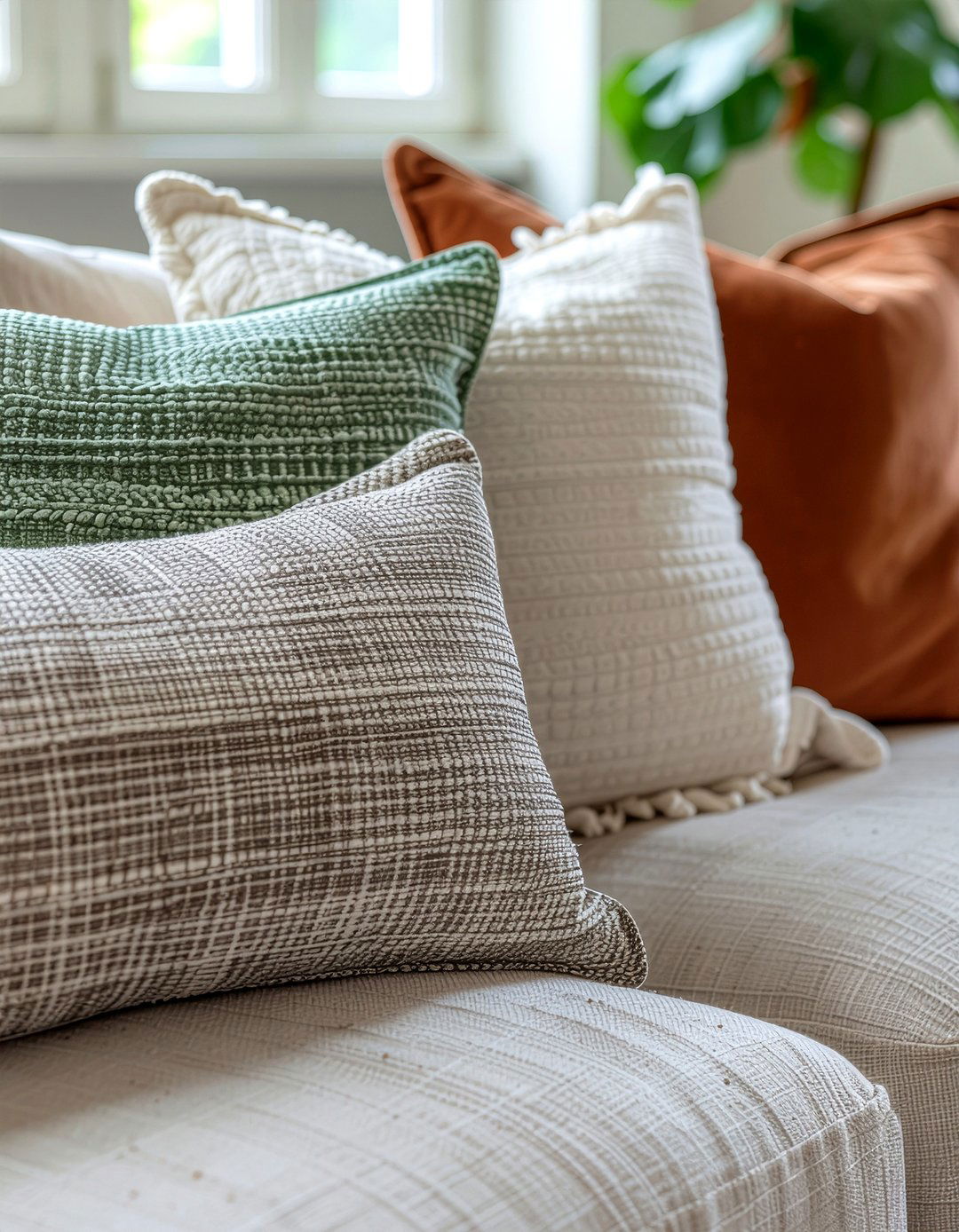 Decorative Throw Pillows - 30 one day living room ideas