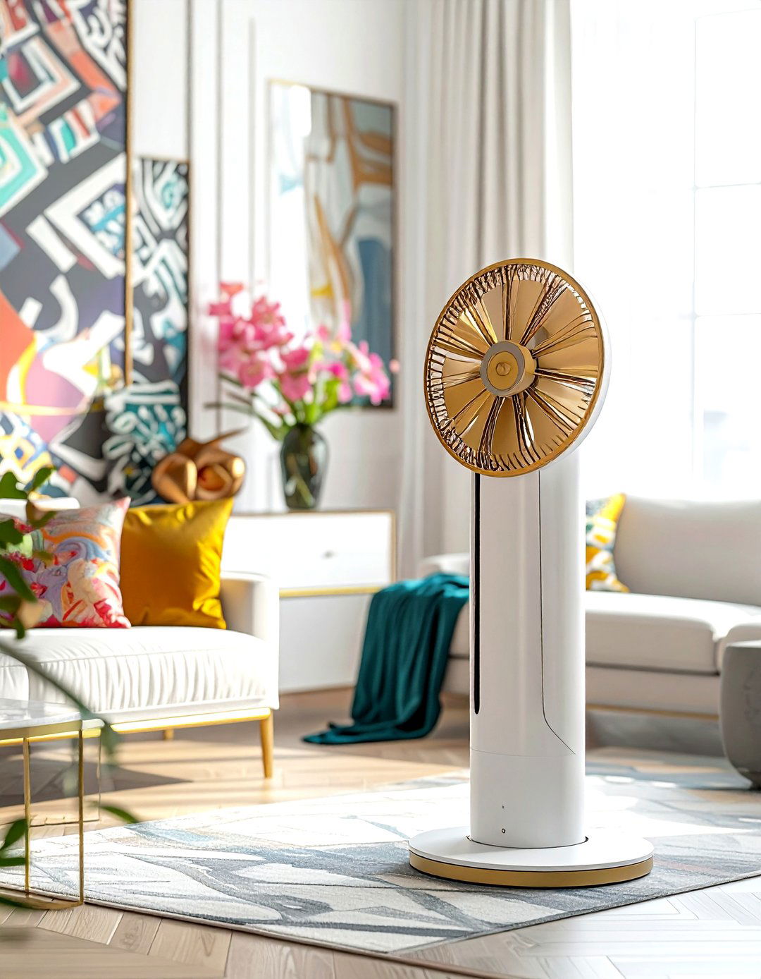 Decorative Tower Fan - 30 living room tower fans