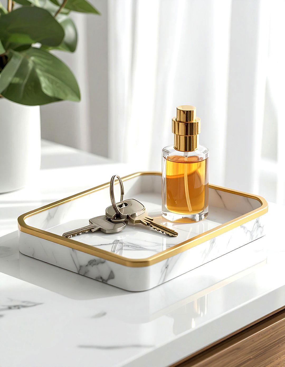 Decorative Tray Organizer - 30 functional decor ideas