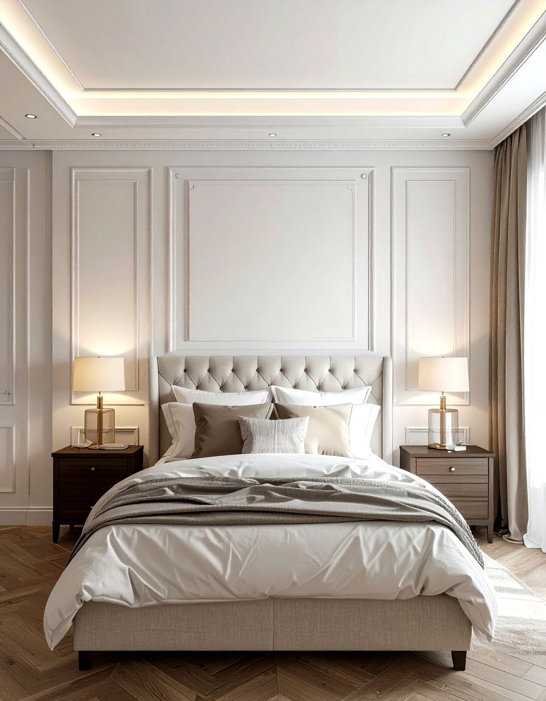 Decorative Wall Molding - 30 simple decor change ideas