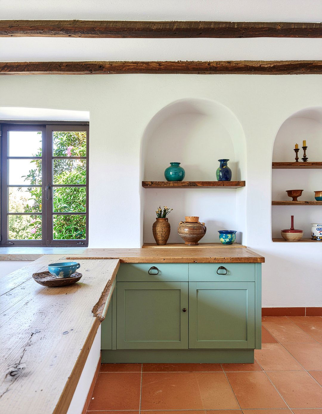 Decorative Wall Niches - 30 Mexican kitchen ideas