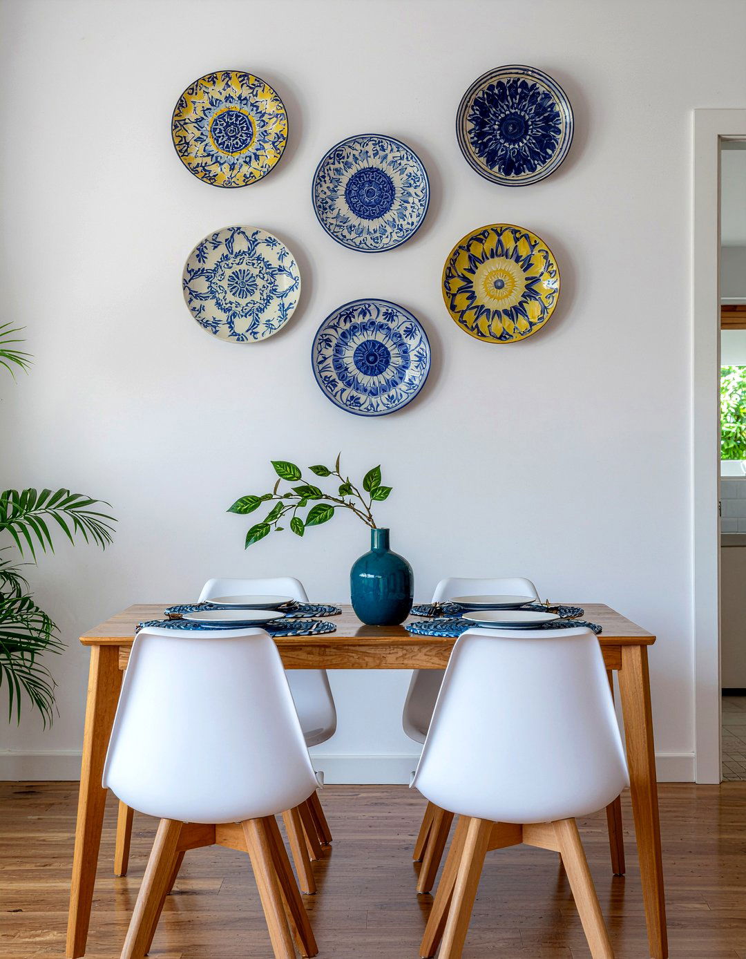 Decorative Wall Plates - 30 Cuban dining room ideas