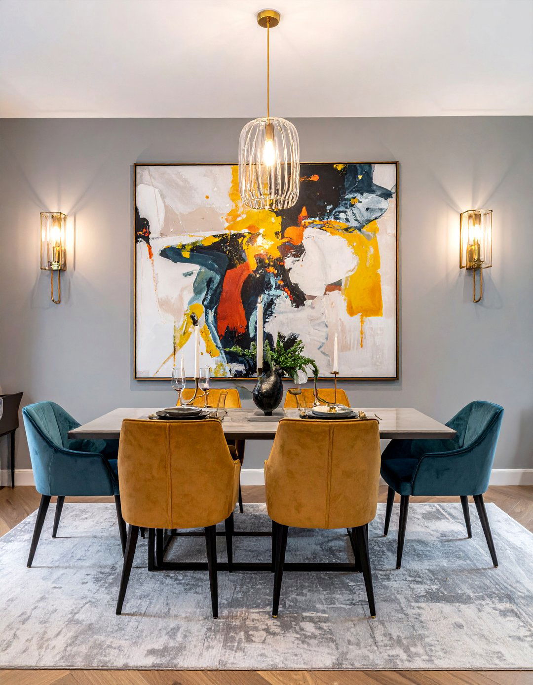 Decorative Wall Sconces - 30 twilight dining room ideas