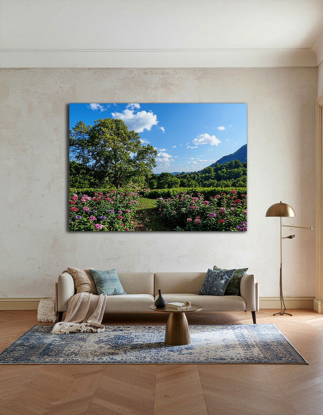 Decorative Wall Tapestries - 30 Tuscan living room ideas