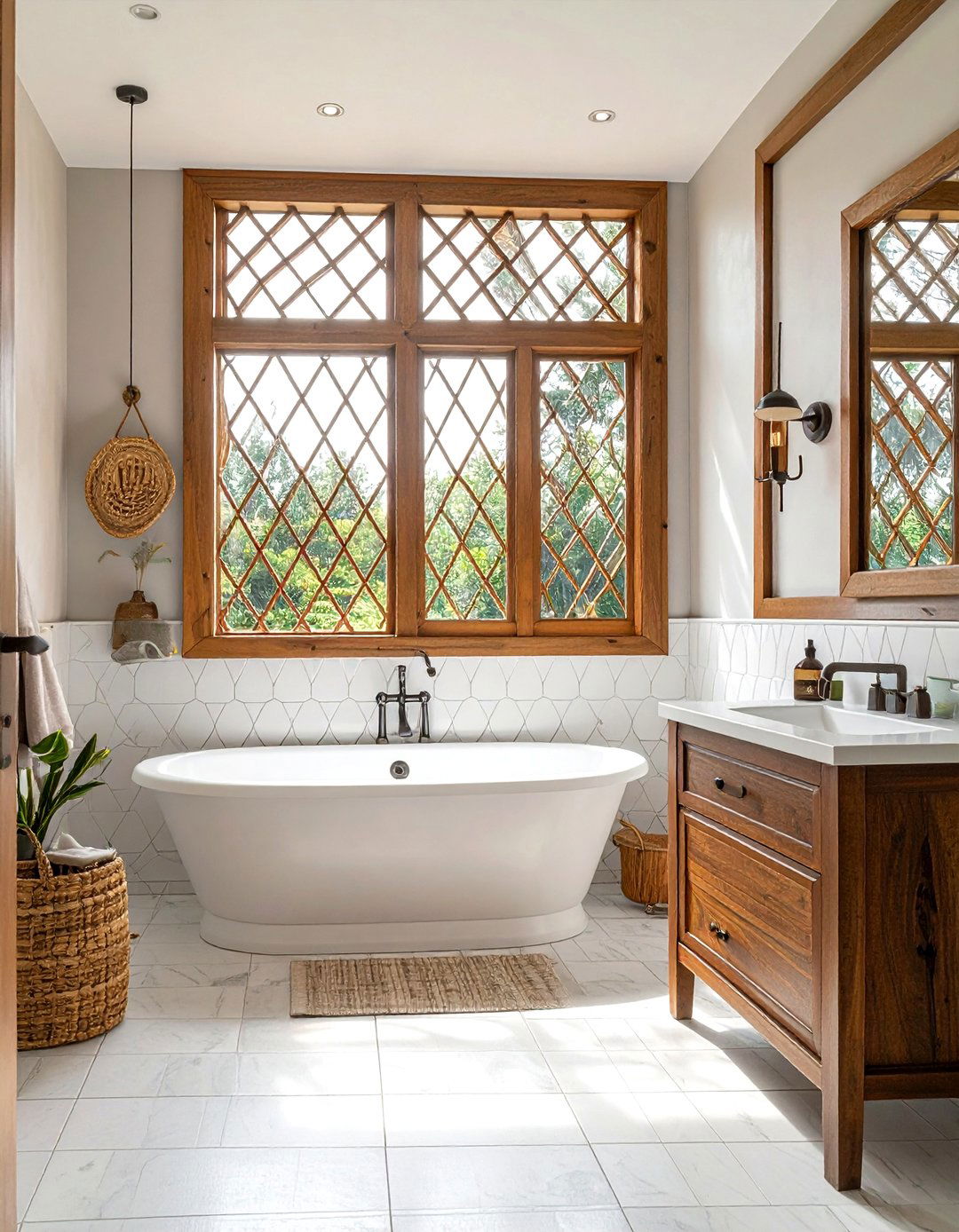 Decorative Window Grill Bathroom - 30 bathroom window ideas