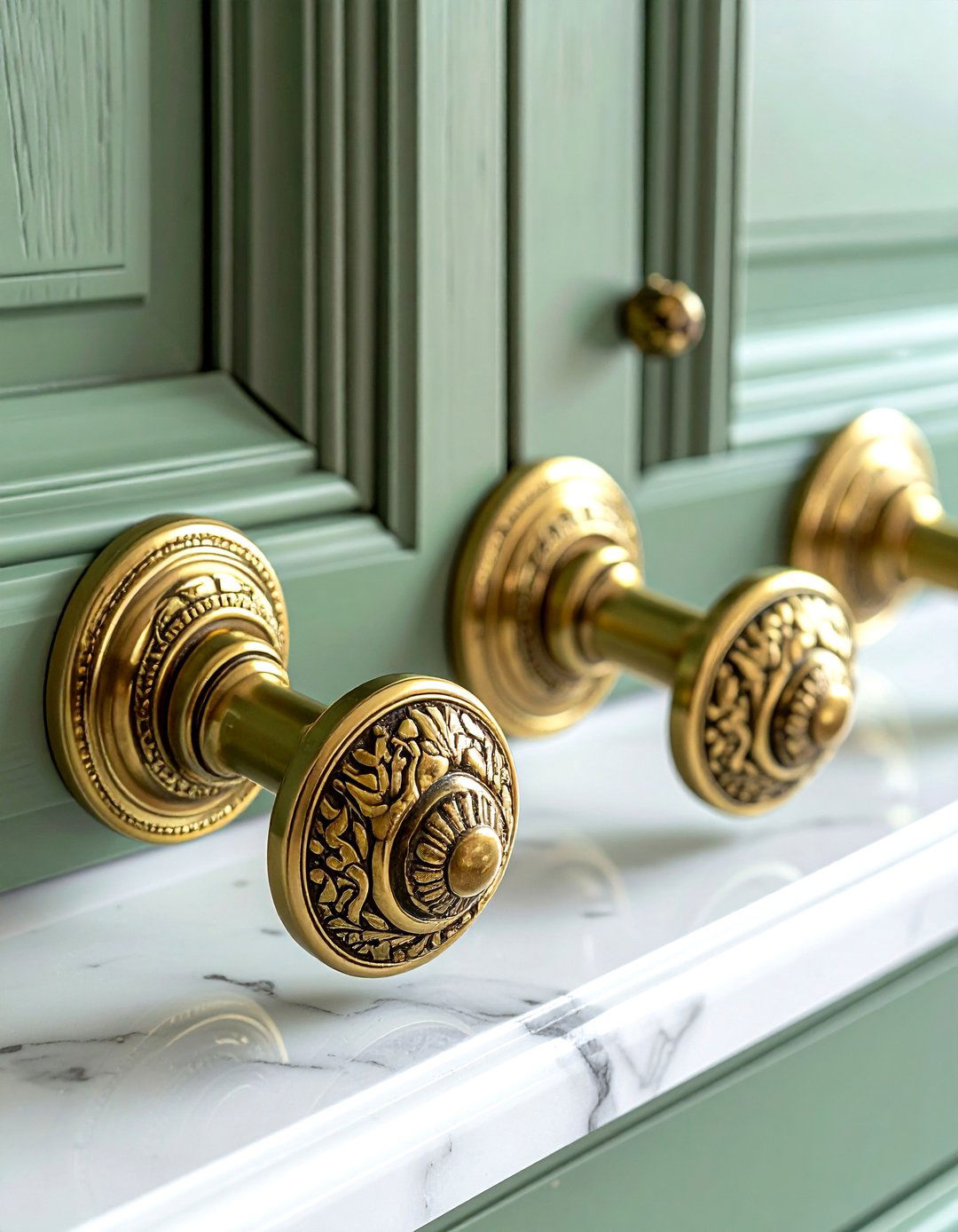 Decorative cabinet knob - 30 no damage kitchen ideas