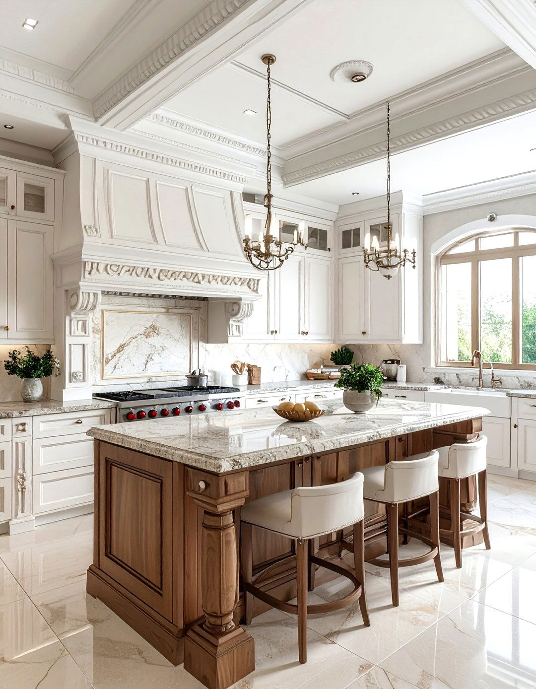 Decorative crown molding - 30 kitchen crown molding ideas