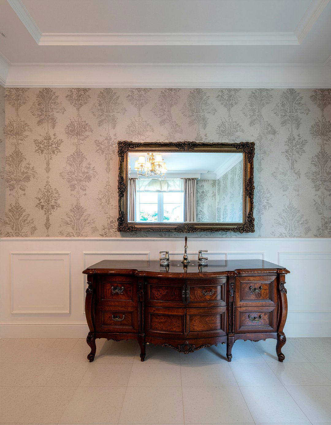 Decorative mirror TV - 30 bathroom mirror TV ideas