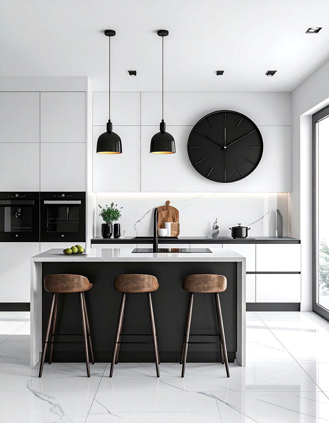 Decorative wall clock - 30 instant decor update ideas