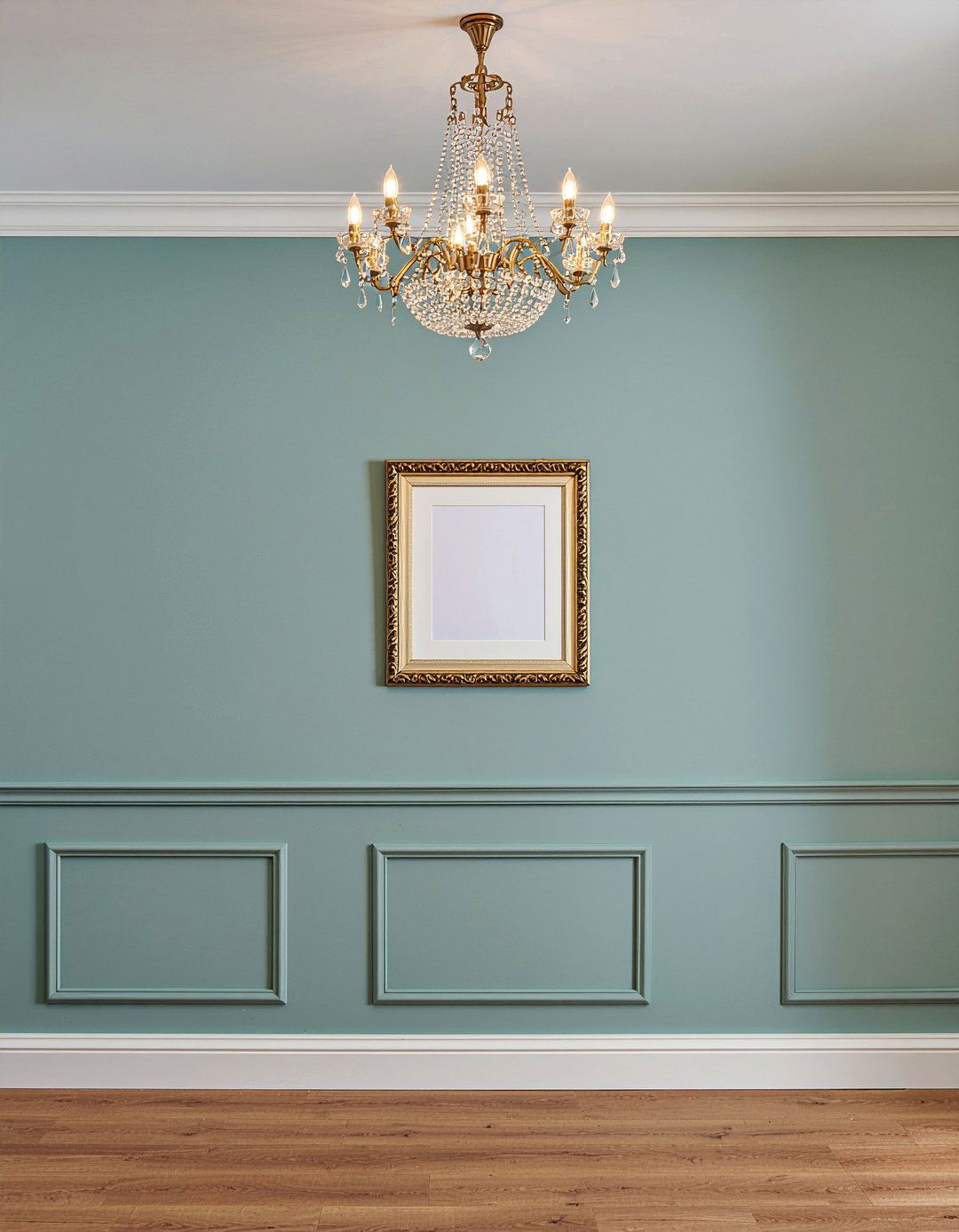 Decorative wall molding - 30 living room wall decor ideas