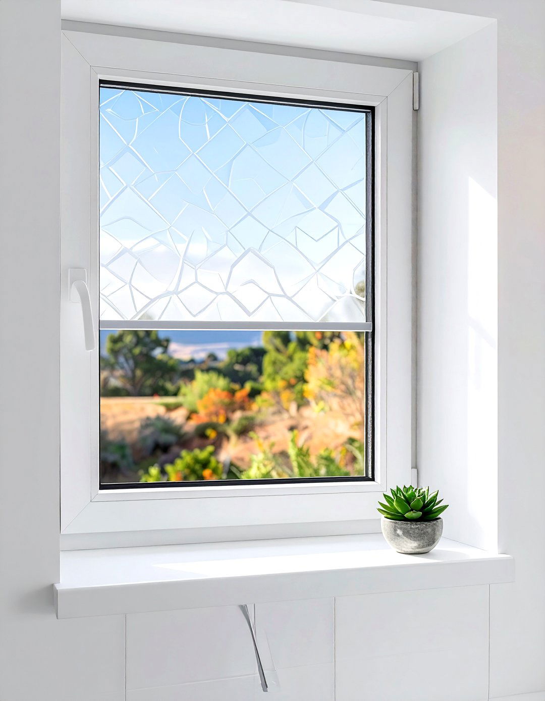 Decorative window film - 30 renter-friendly decor ideas