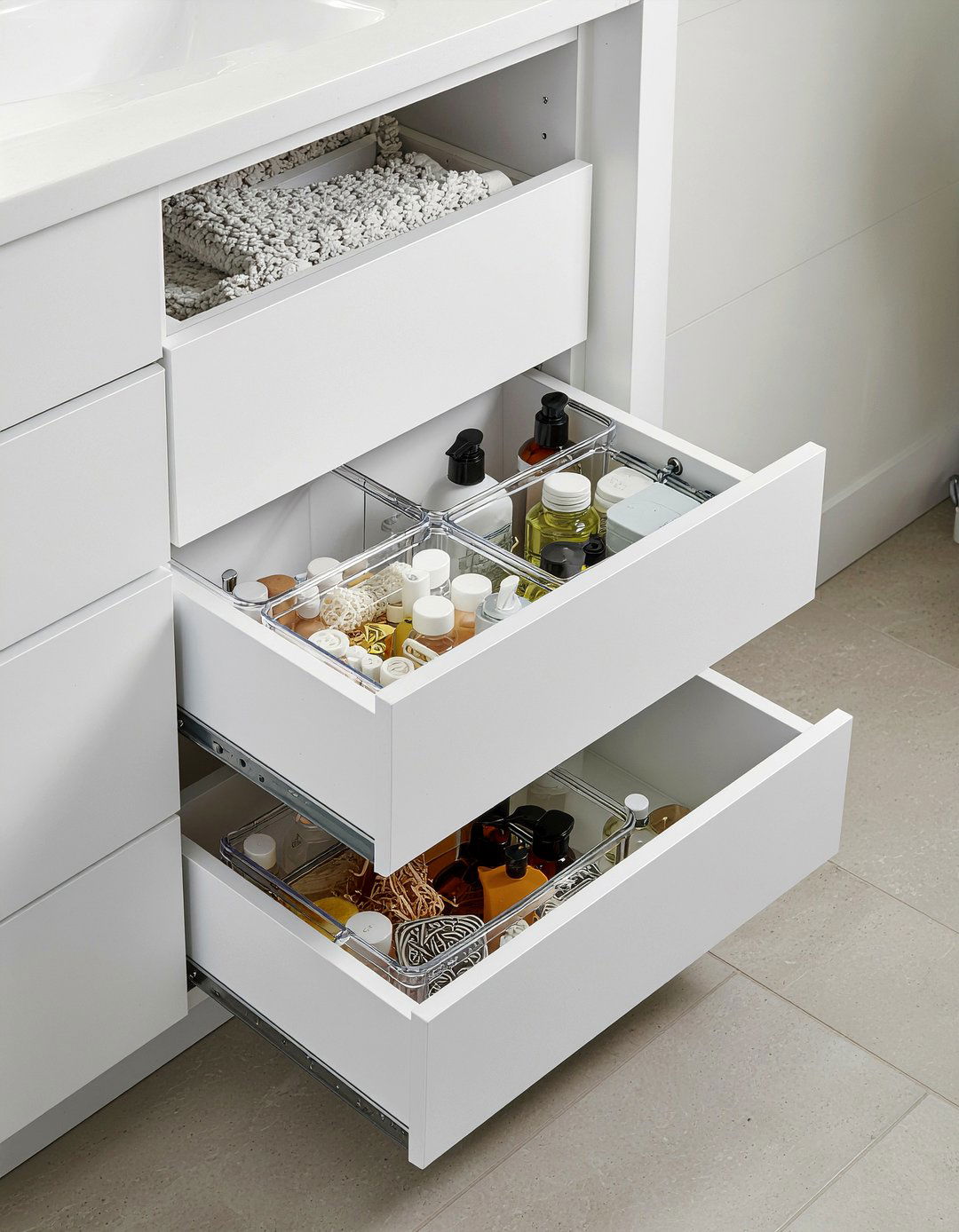Deep Bathroom Drawer Organizers - 30 bathroom drawer organizer ideas