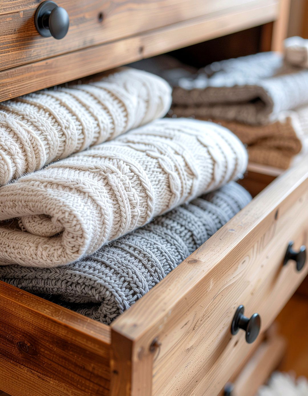 Deep Dresser Bins - 30 bedroom drawer organizers