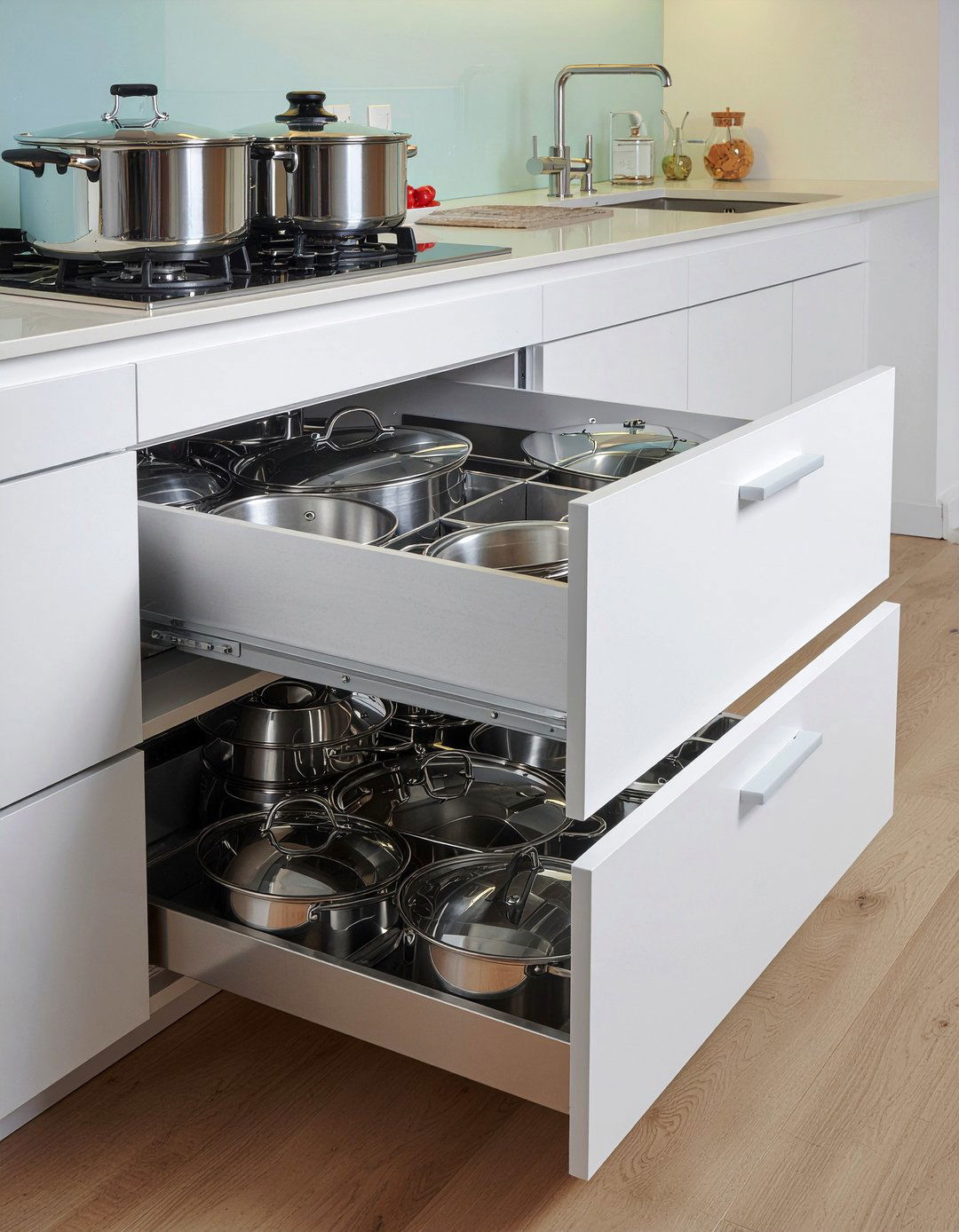 Deep Kitchen Drawers For Pots - 30 kitchen planning ideas