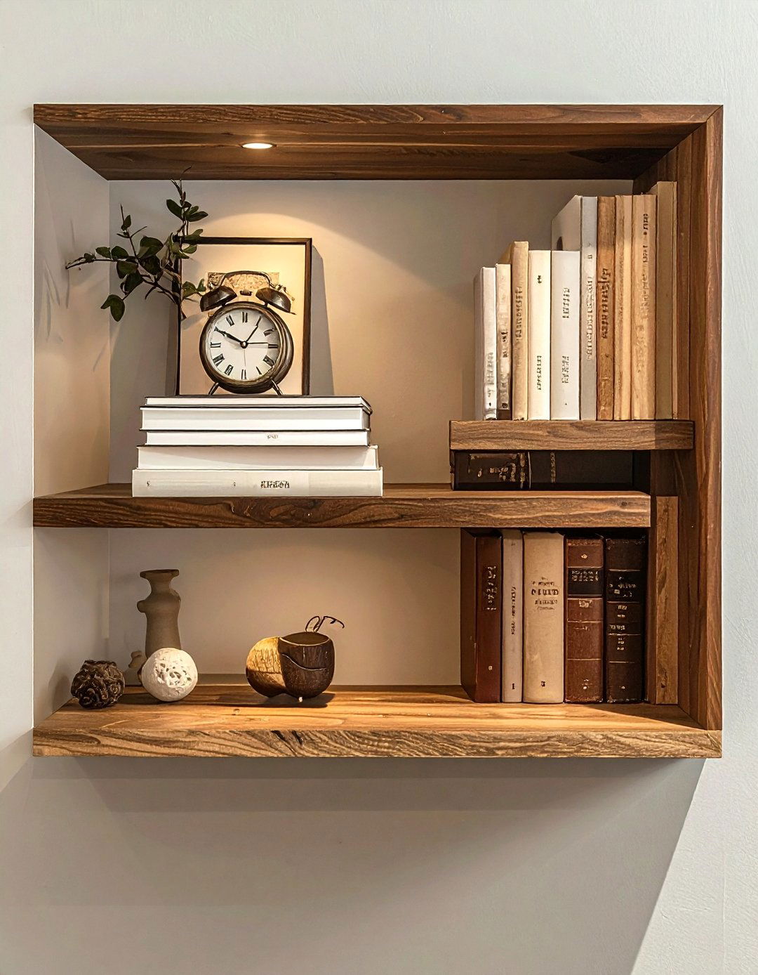 Deep Ledge Shelf - 30 living room ledge shelves