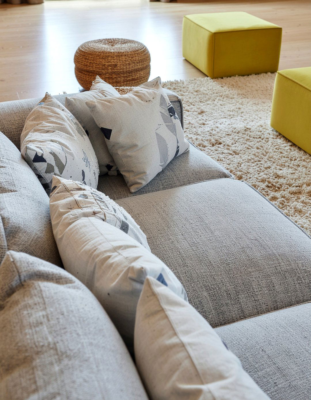 Deep Seat Sectional - 30 living room sectional ideas