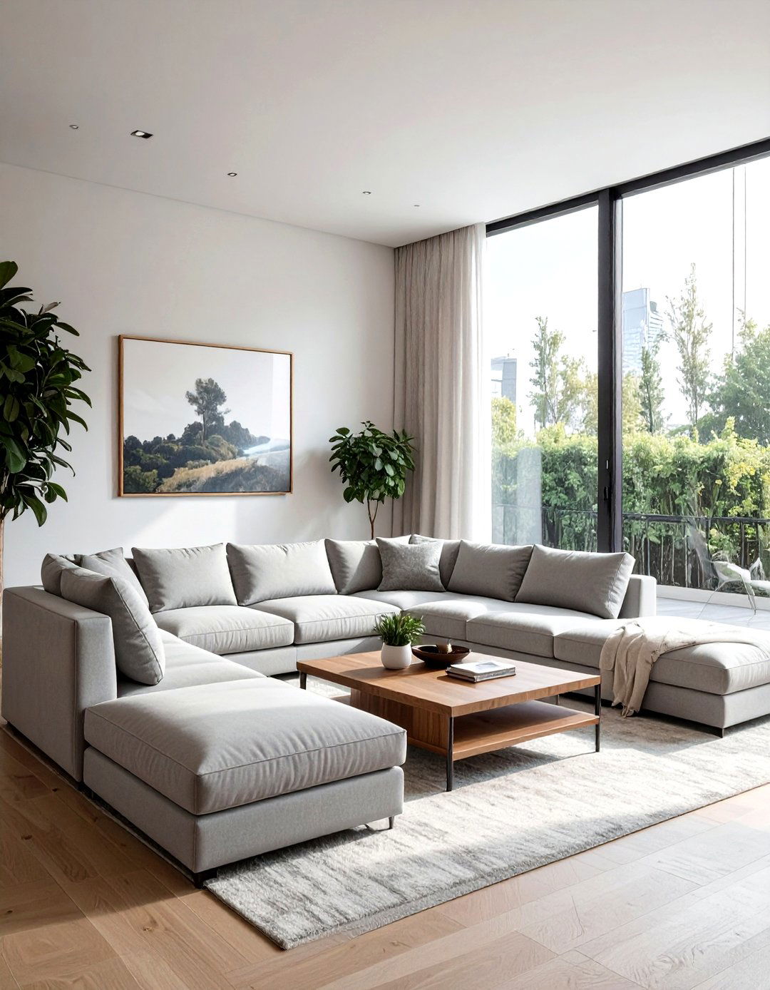 Deep Seated Sectional Living Room - 30 plush living room ideas
