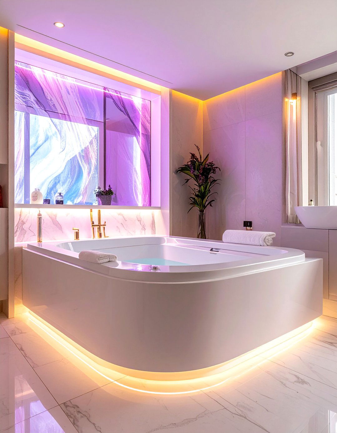 Deep Soaking Tub - 30 drop-in tub ideas