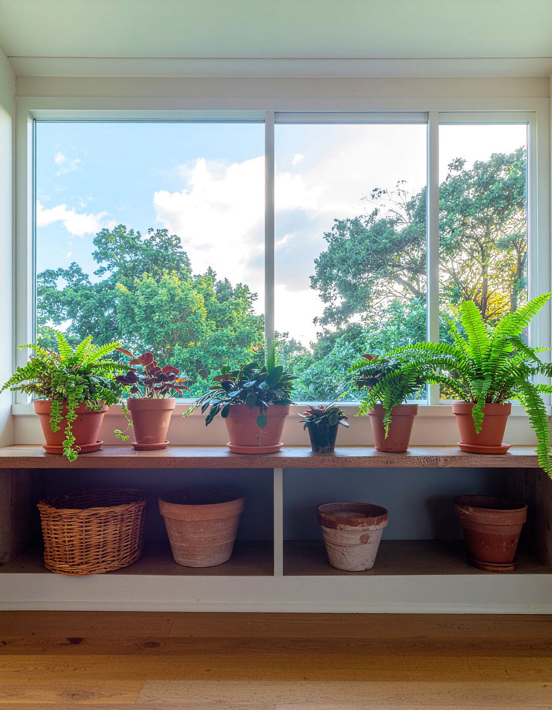 Deep ledge shelf for plants - 30 bedroom ledge shelves