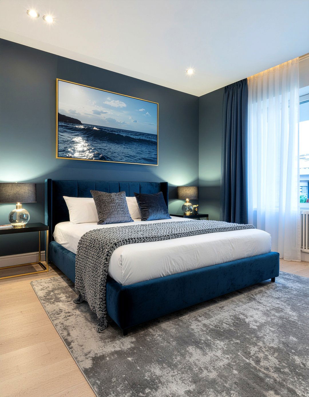 Deep sea theme - 30 underwater bedroom ideas