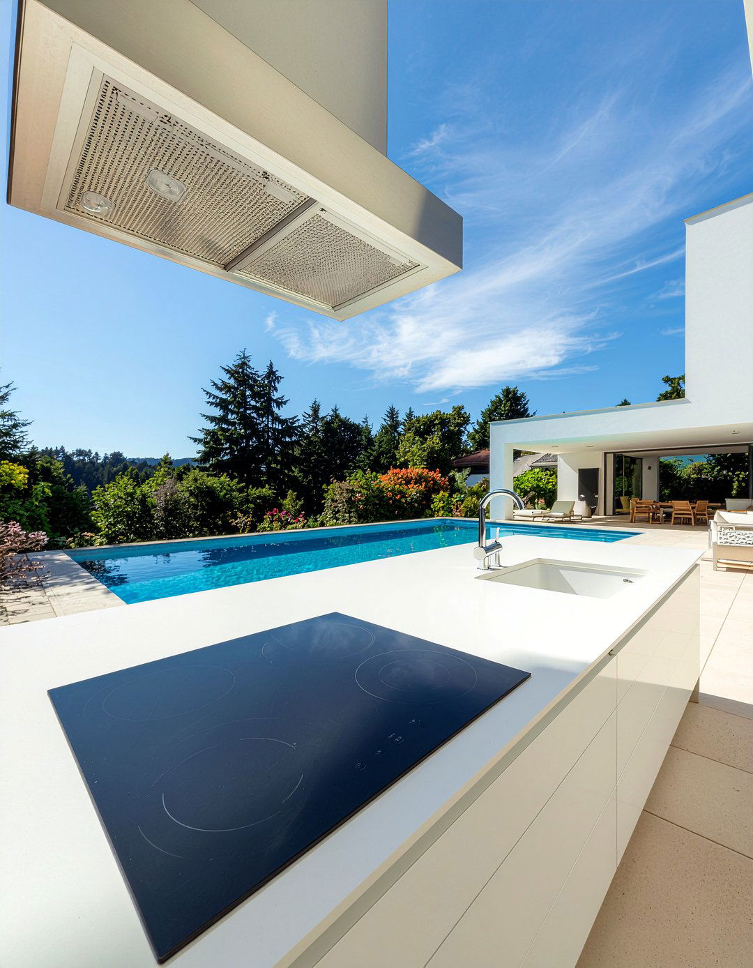 Dekton outdoor kitchen countertop - 30 outdoor kitchen countertop ideas