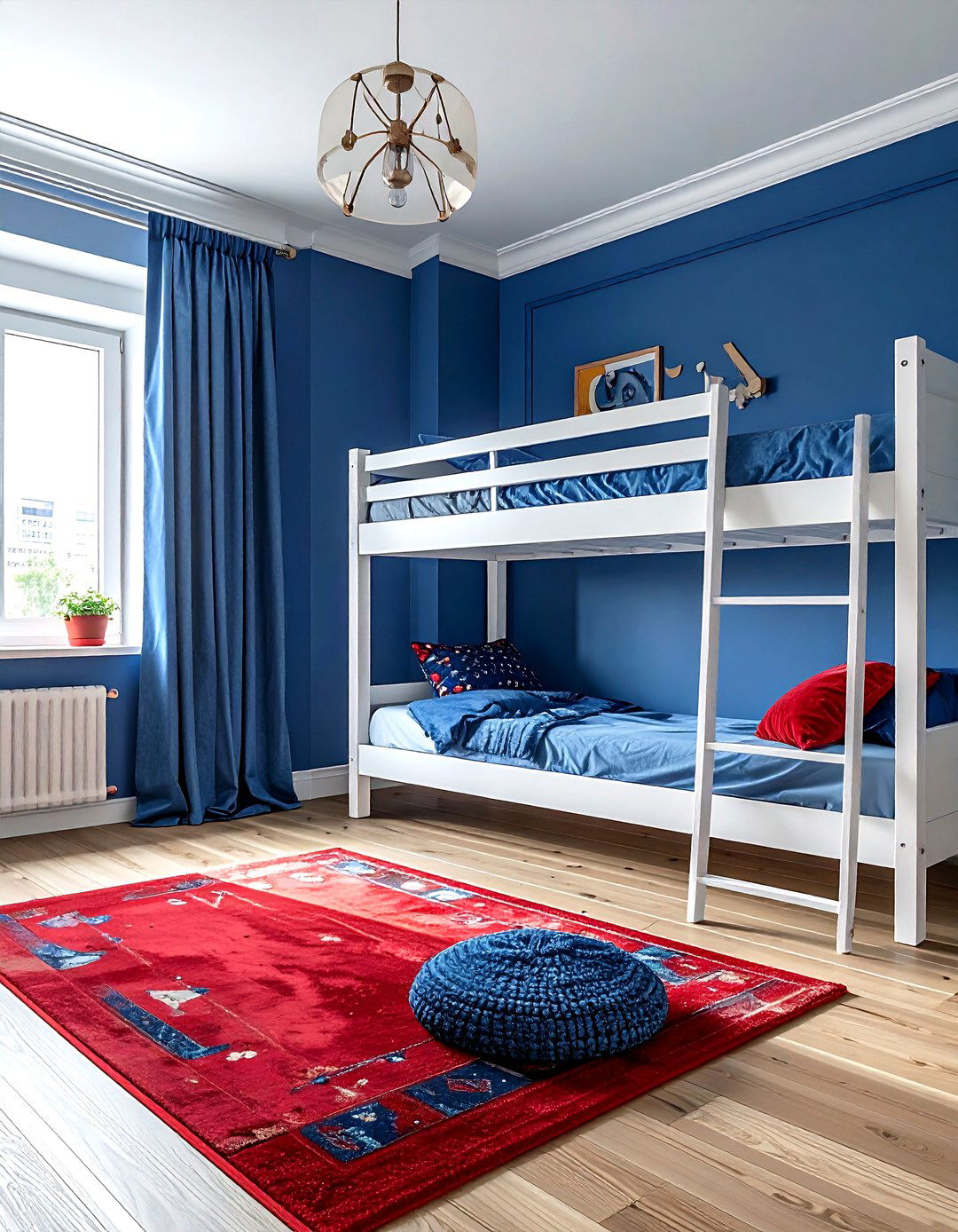 Denim Blue Kids Room - 30 blue decor ideas