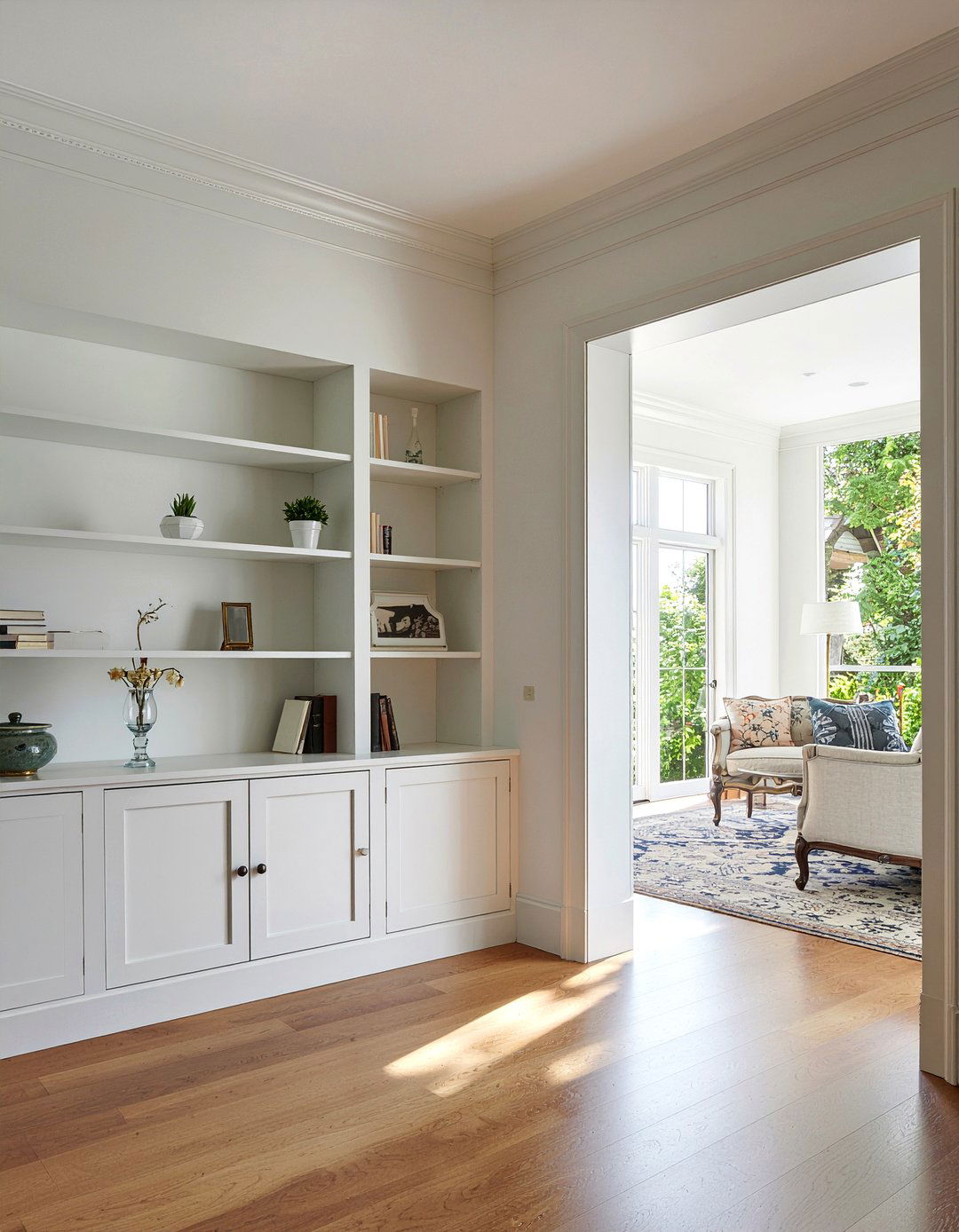 Dentil Crown Molding - 30 living room crown molding ideas