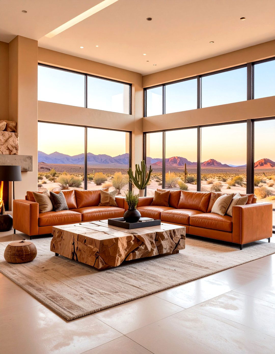 Desert Modern Living Room - 30 serene living room ideas