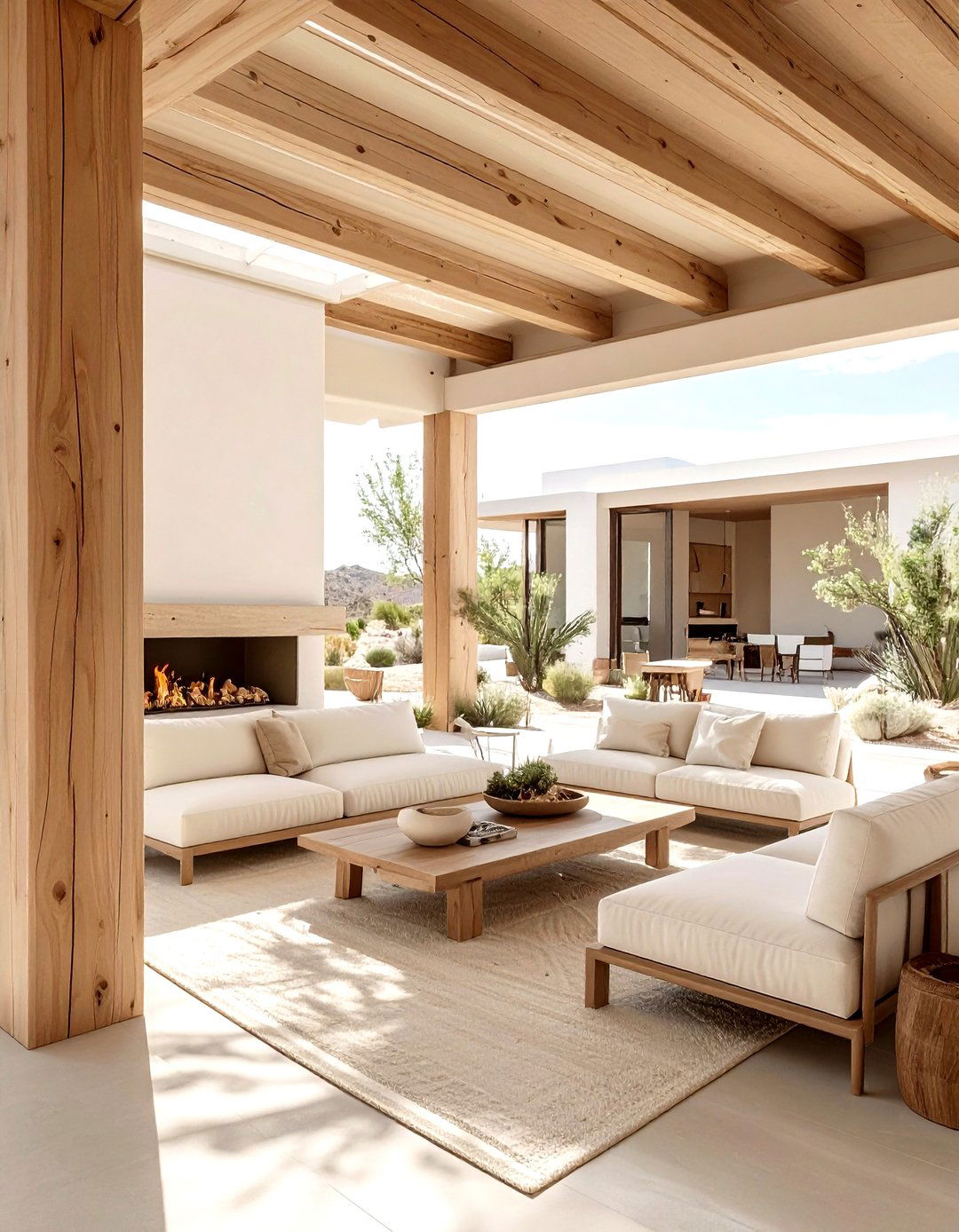 30 Living Room Post and Beam Ideas for a Rustic Modern Look