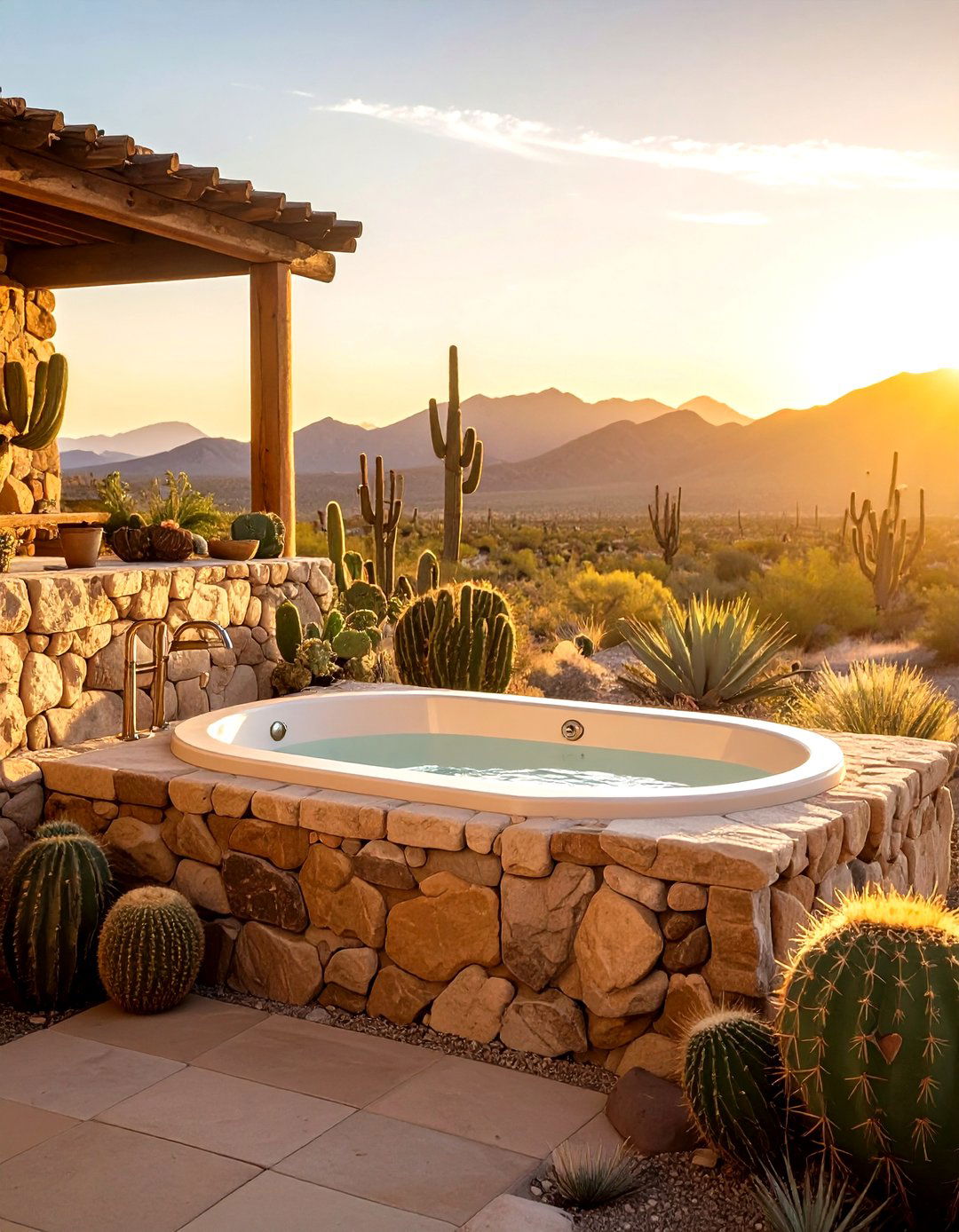 Desert outdoor bathroom - 30 outdoor bathroom ideas