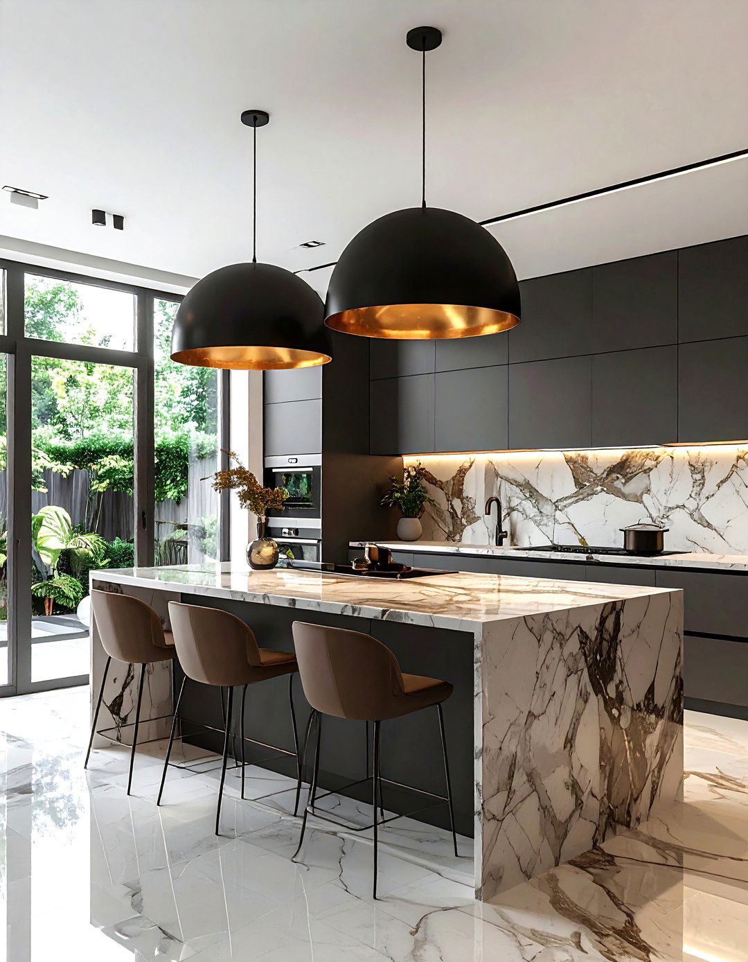 Designer Pendant Light - 30 kitchen splurge and save ideas