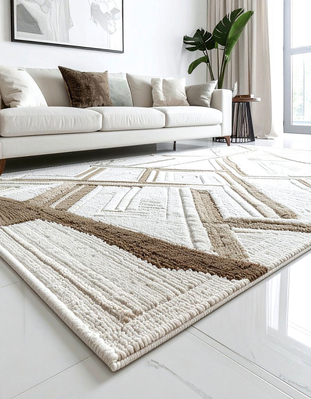 Designer area rug - 30 luxury home decor ideas