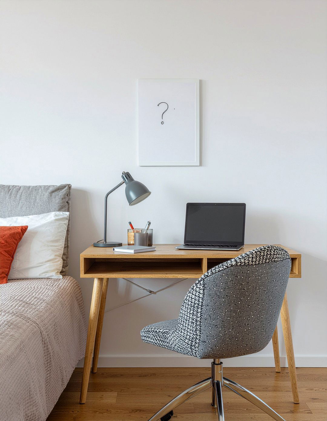 Desk Next To Bed - 30 bedroom nightstand alternatives