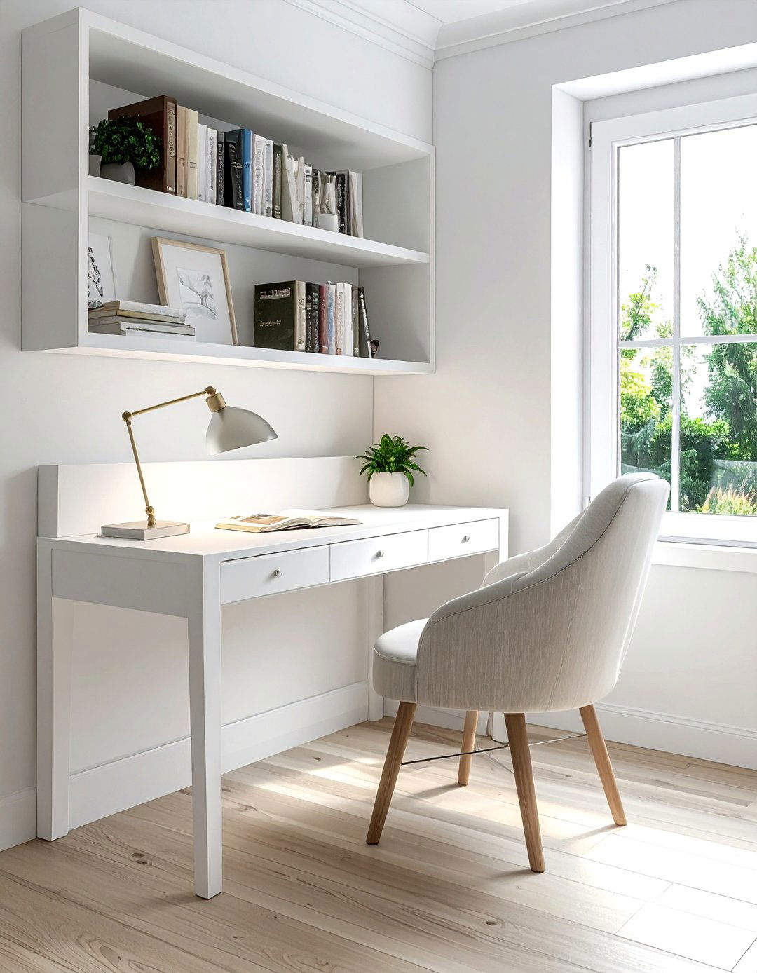 Desk Nook - 30 bedroom reading nook ideas