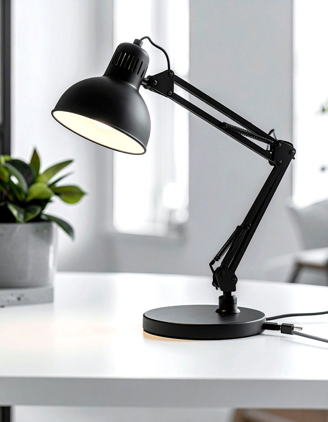 Desk lamp with usb port - 30 desk accessory ideas
