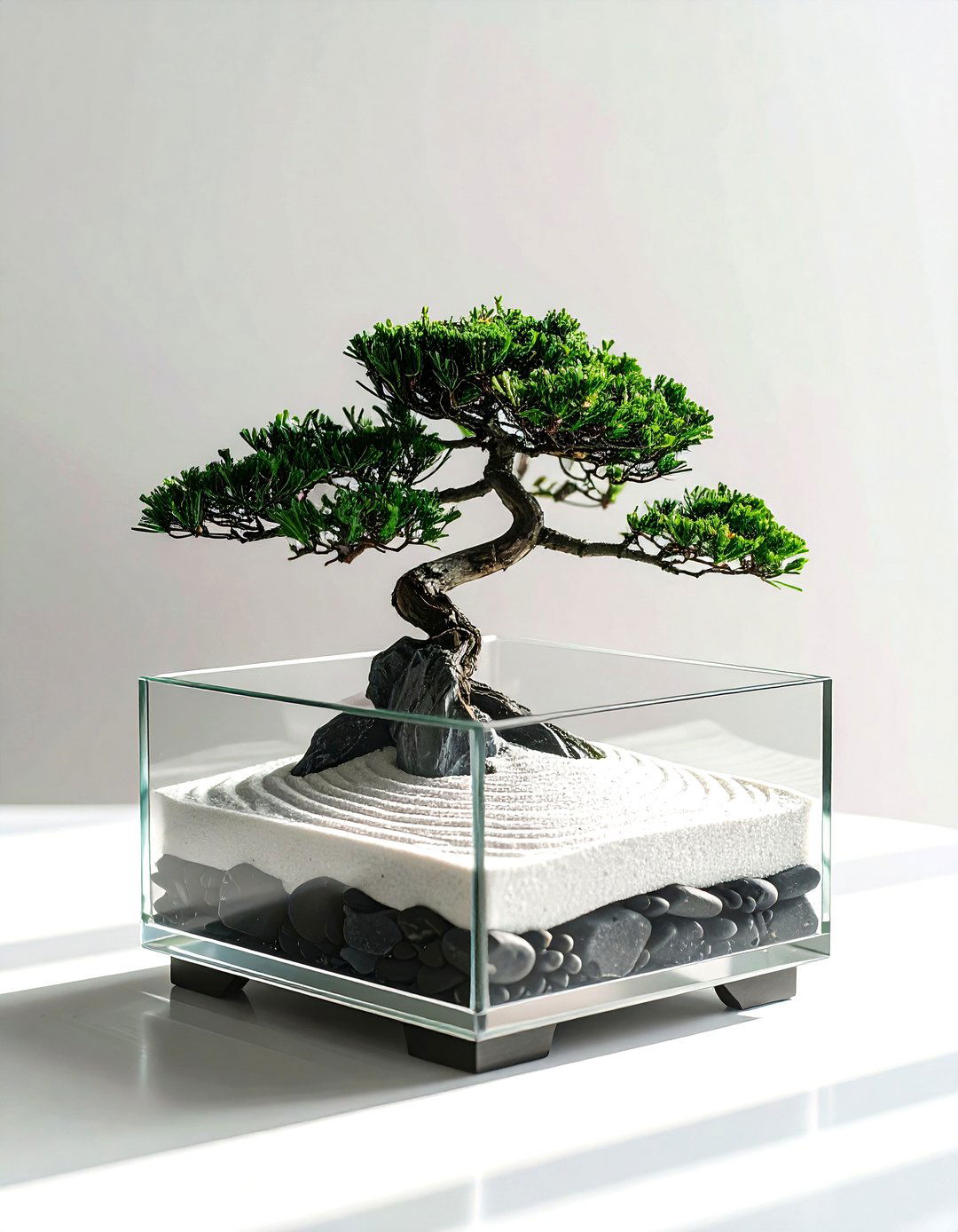 Desktop Zen Terrarium - 30 living room terrariums