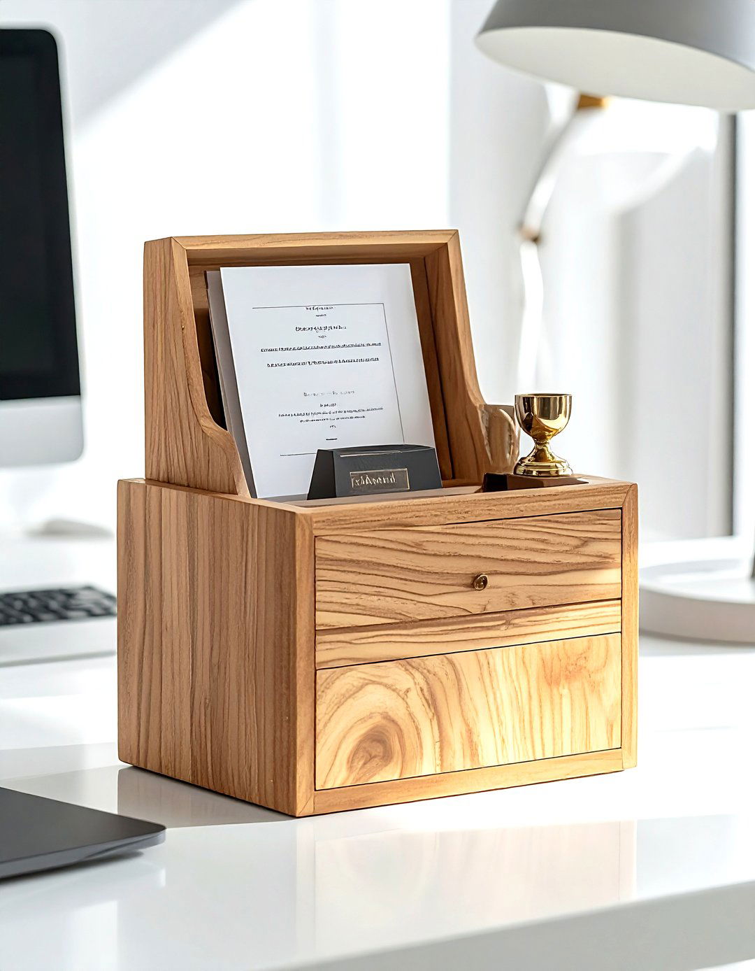 Desktop award organizer - 30 award display ideas