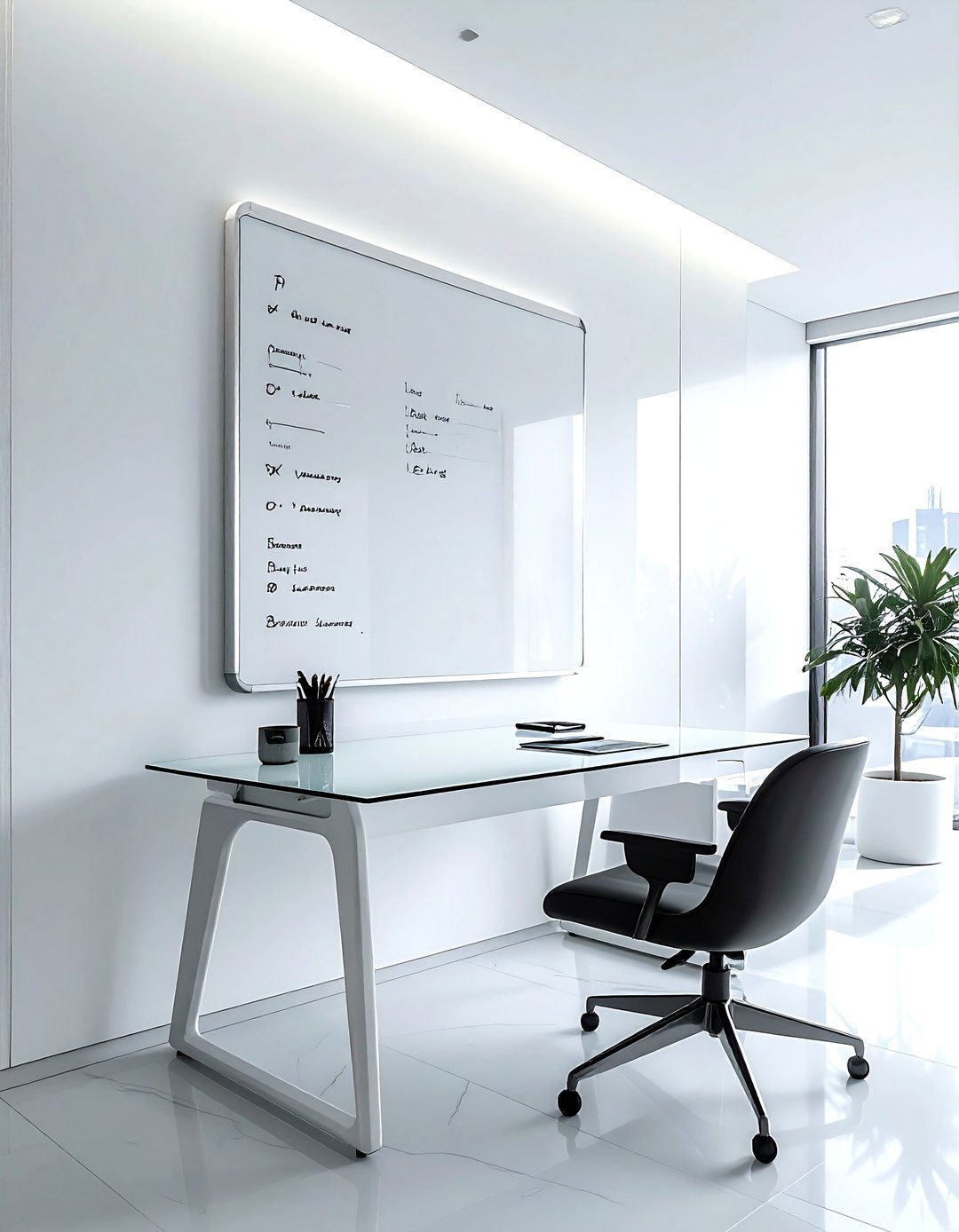 Desktop whiteboard - 30 desk accessory ideas