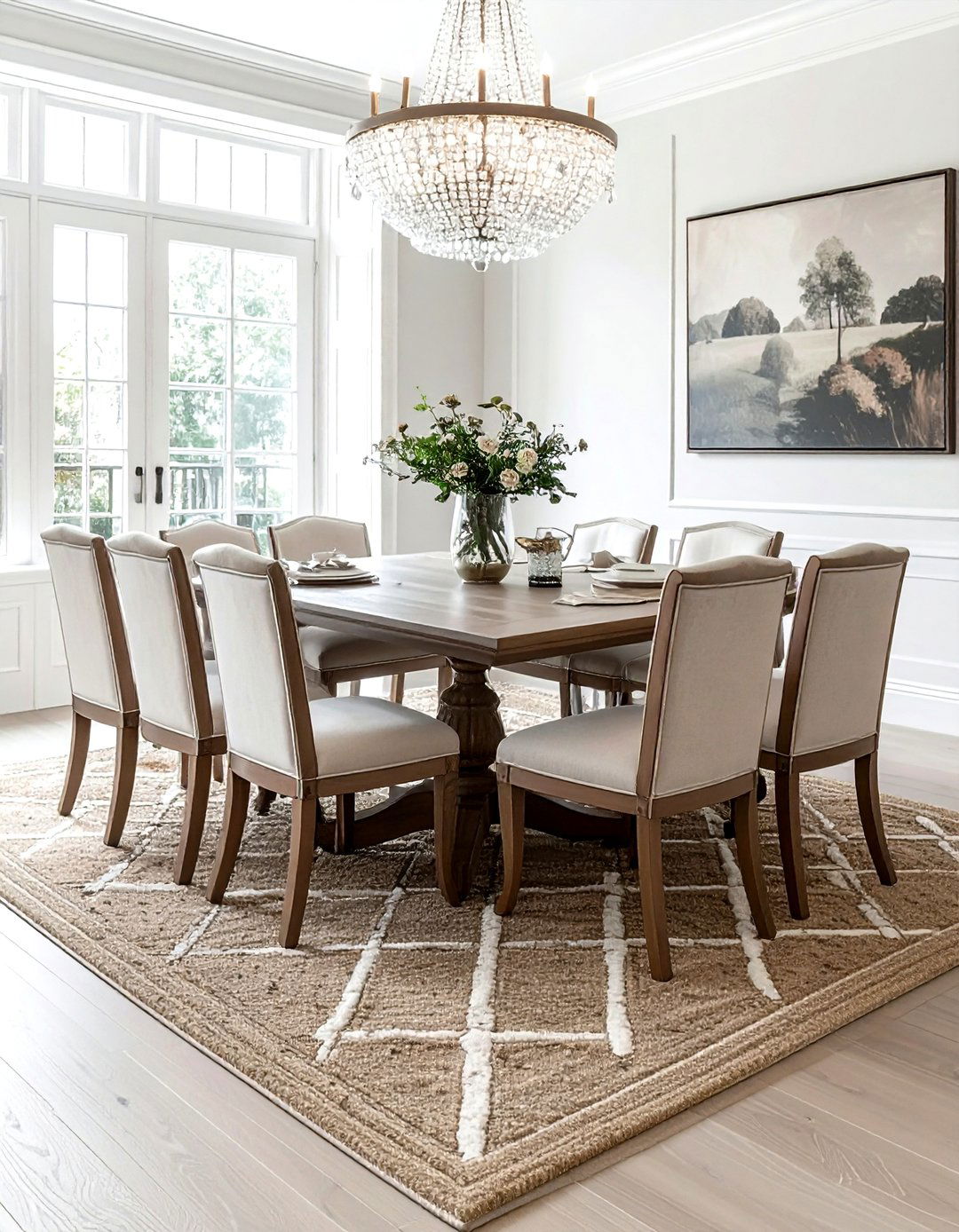 Diamond Pattern Sisal Rug - 30 sisal rug ideas