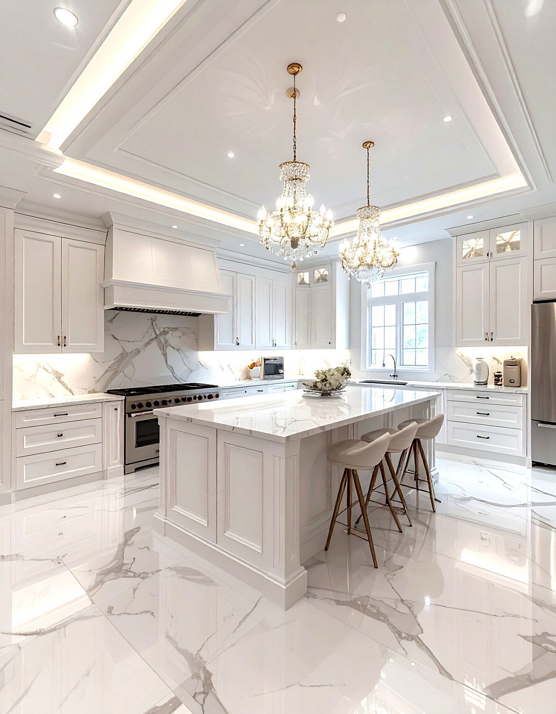 Diamond kitchen floor pattern - 30 kitchen pattern mixing ideas