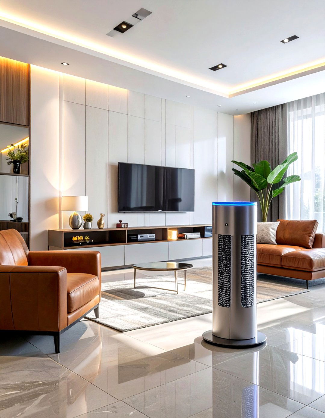 Digital Tower Fan - 30 living room tower fans