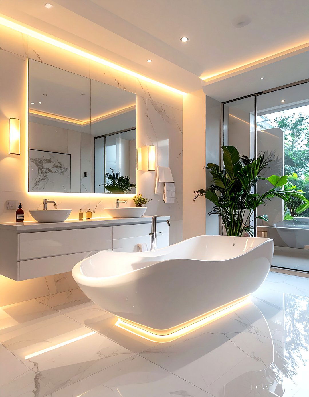 Dimmable Bathroom Lighting - 30 bathroom soft settings