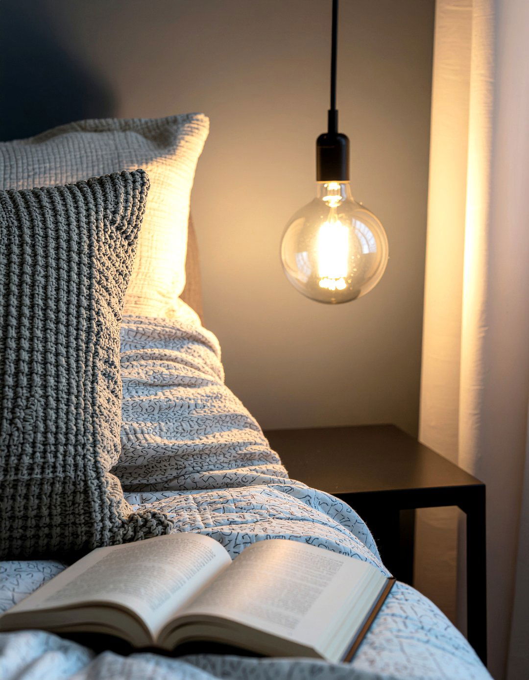 Dimmable Bedside Lamp - 30 restful bedroom ideas